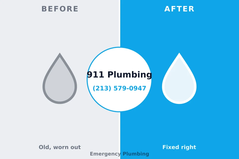 Before and after: plumbing company Indian River Shores, FL